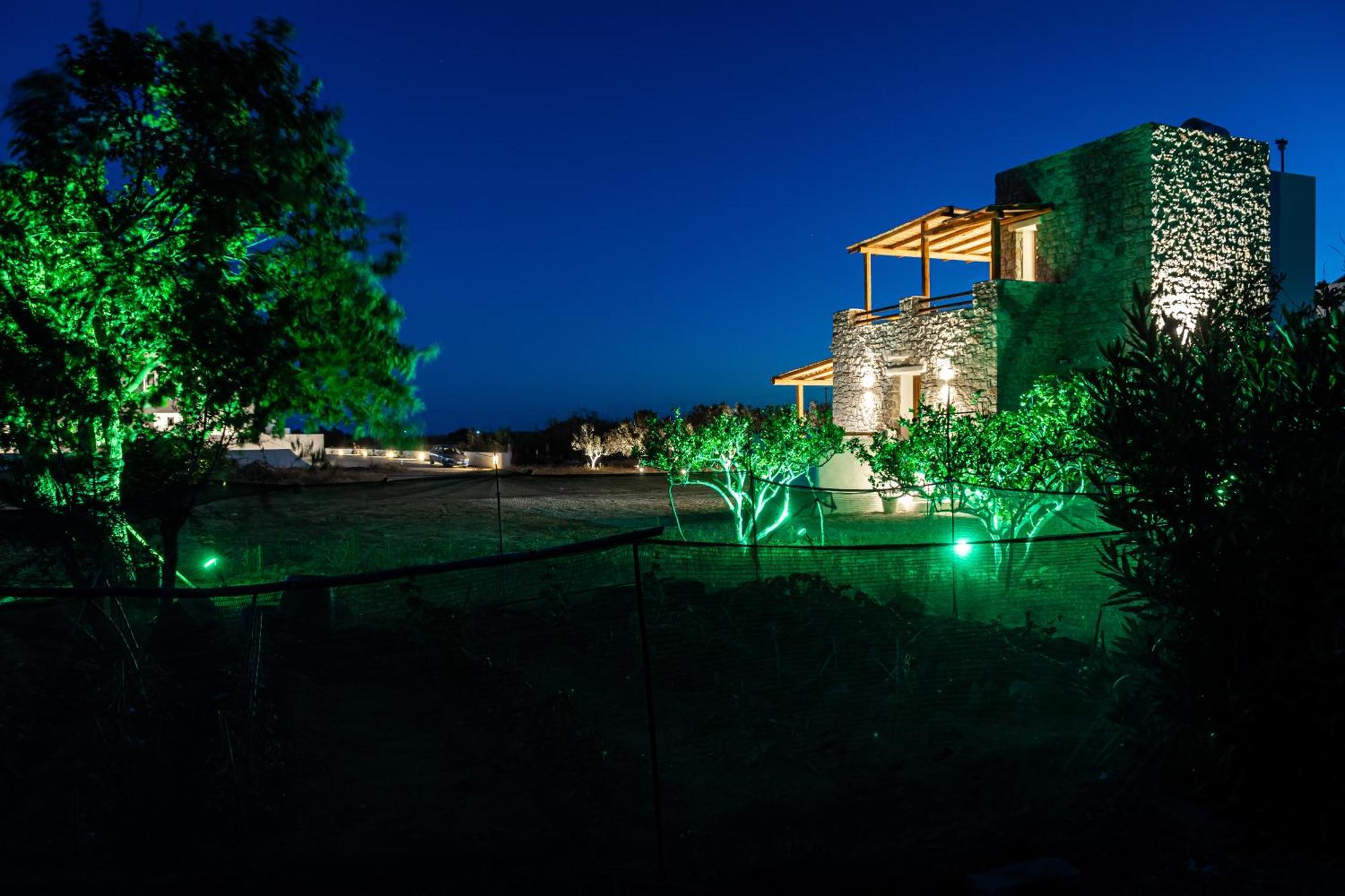Naxos Beachwalk Villa Plaka Maragkas エクステリア 写真