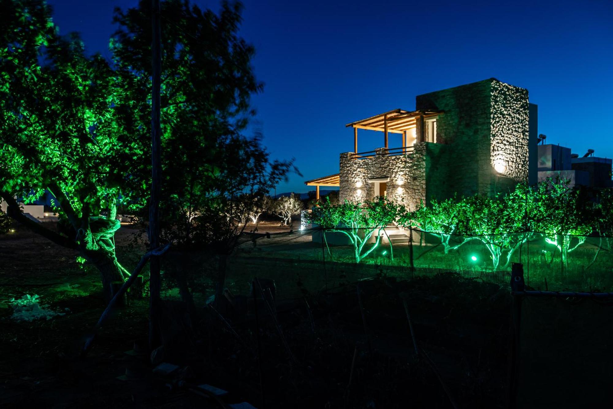 Naxos Beachwalk Villa Plaka Maragkas エクステリア 写真