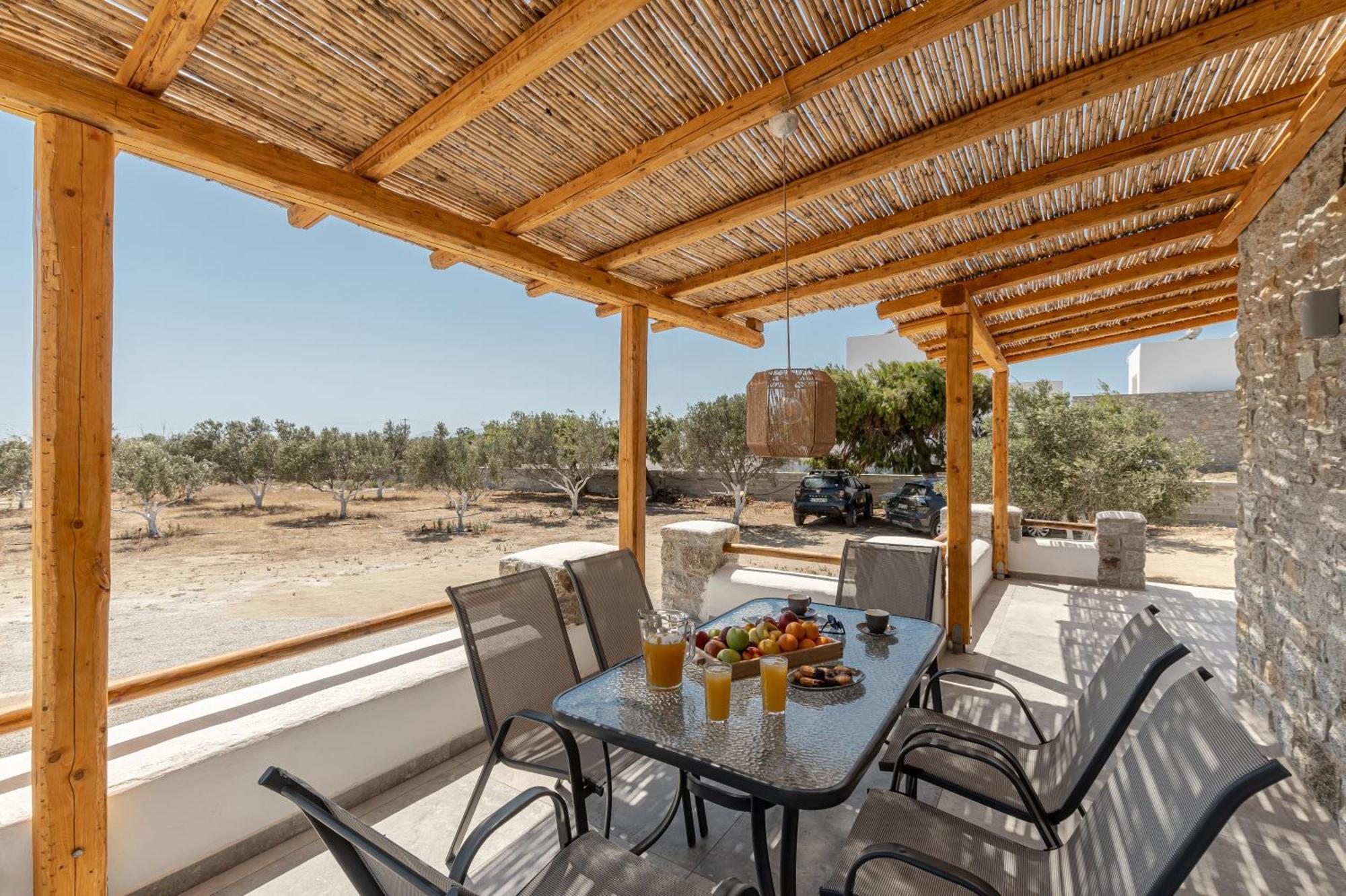 Naxos Beachwalk Villa Plaka Maragkas エクステリア 写真