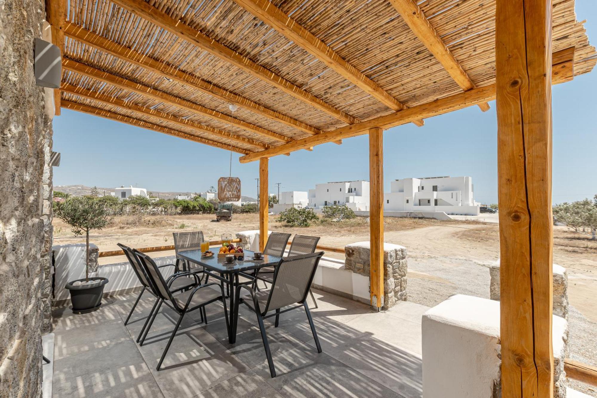 Naxos Beachwalk Villa Plaka Maragkas エクステリア 写真