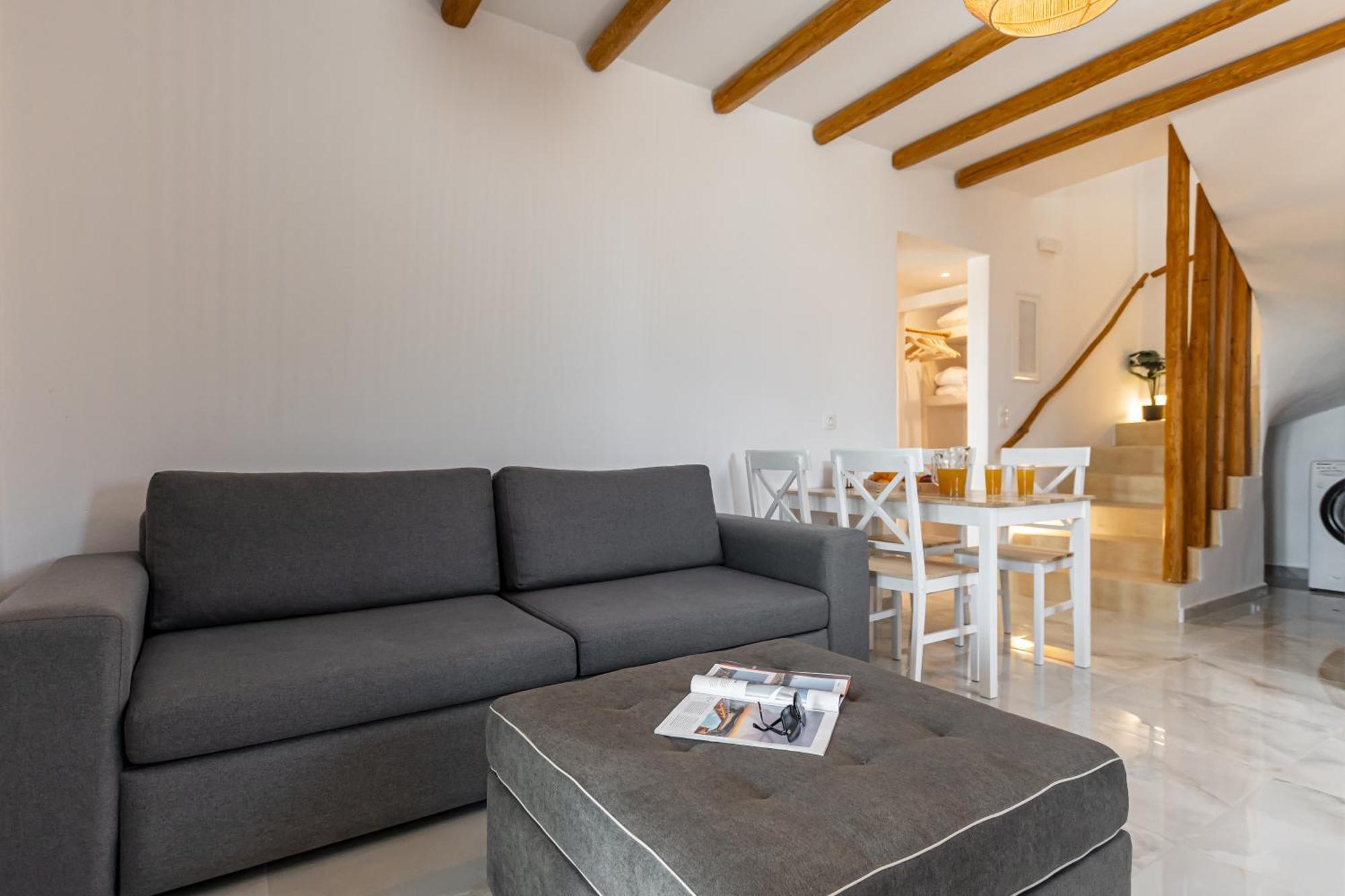 Naxos Beachwalk Villa Plaka Maragkas エクステリア 写真