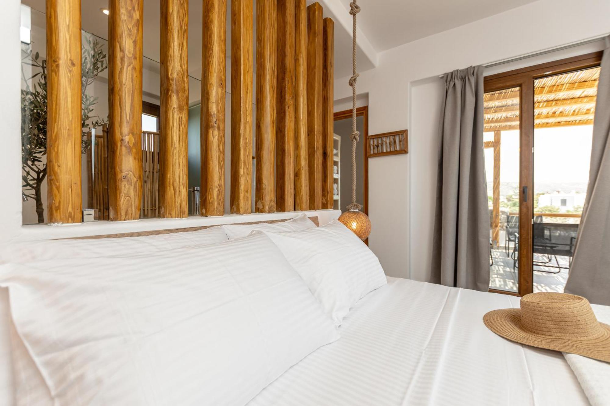 Naxos Beachwalk Villa Plaka Maragkas エクステリア 写真