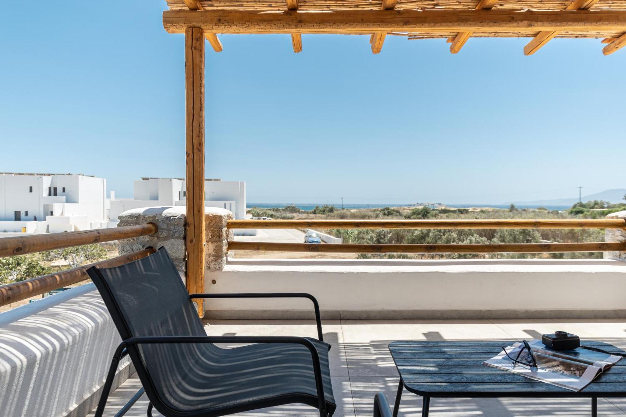 Naxos Beachwalk Villa Plaka Maragkas エクステリア 写真