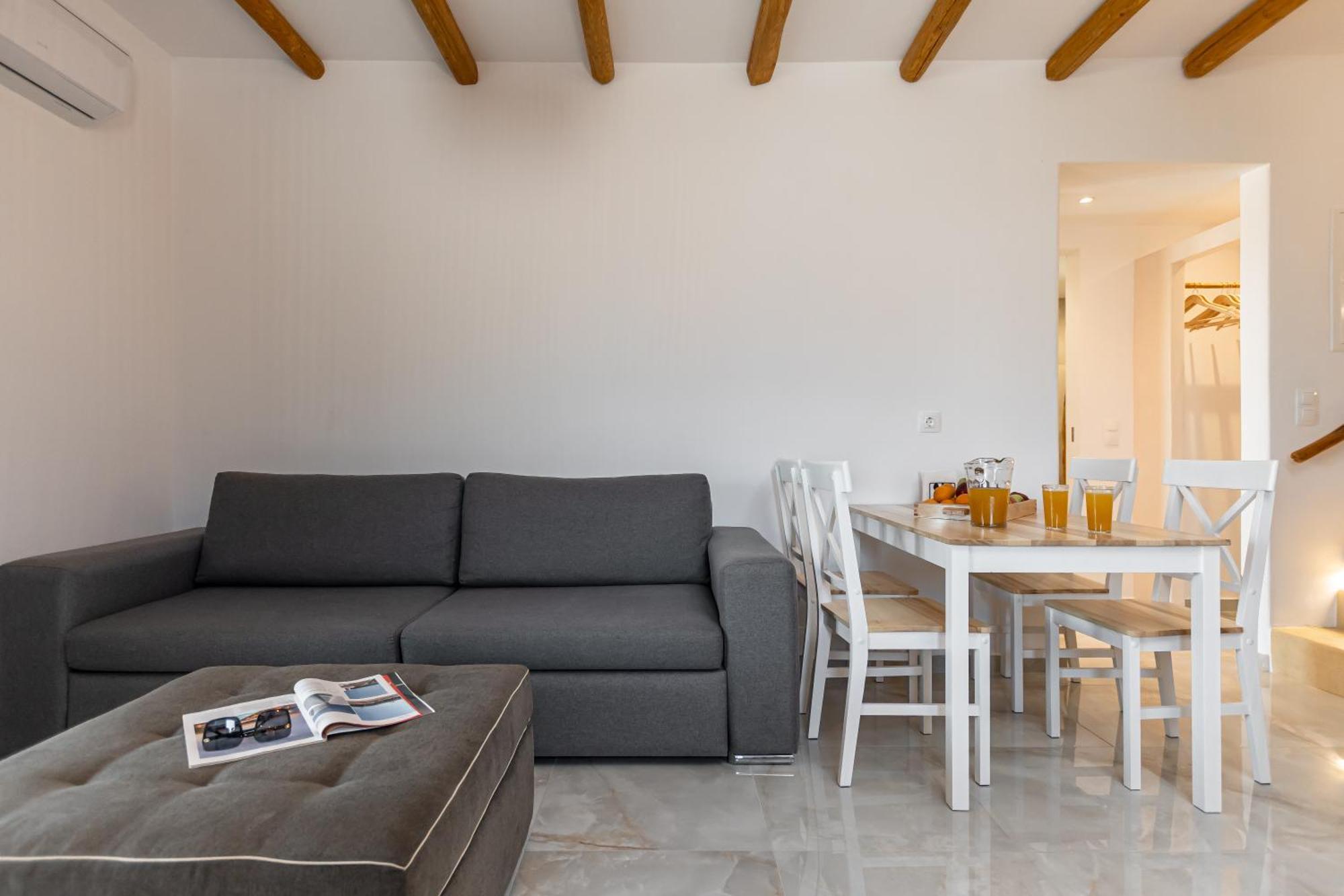 Naxos Beachwalk Villa Plaka Maragkas エクステリア 写真