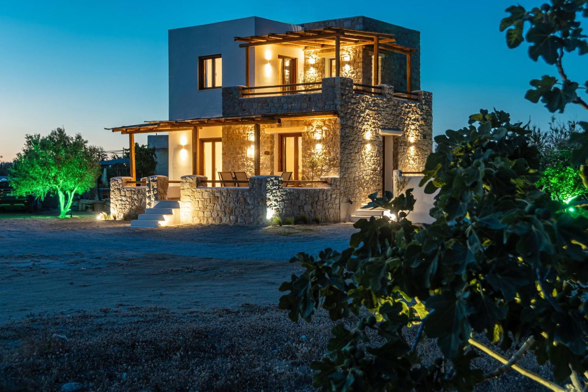 Naxos Beachwalk Villa Plaka Maragkas エクステリア 写真