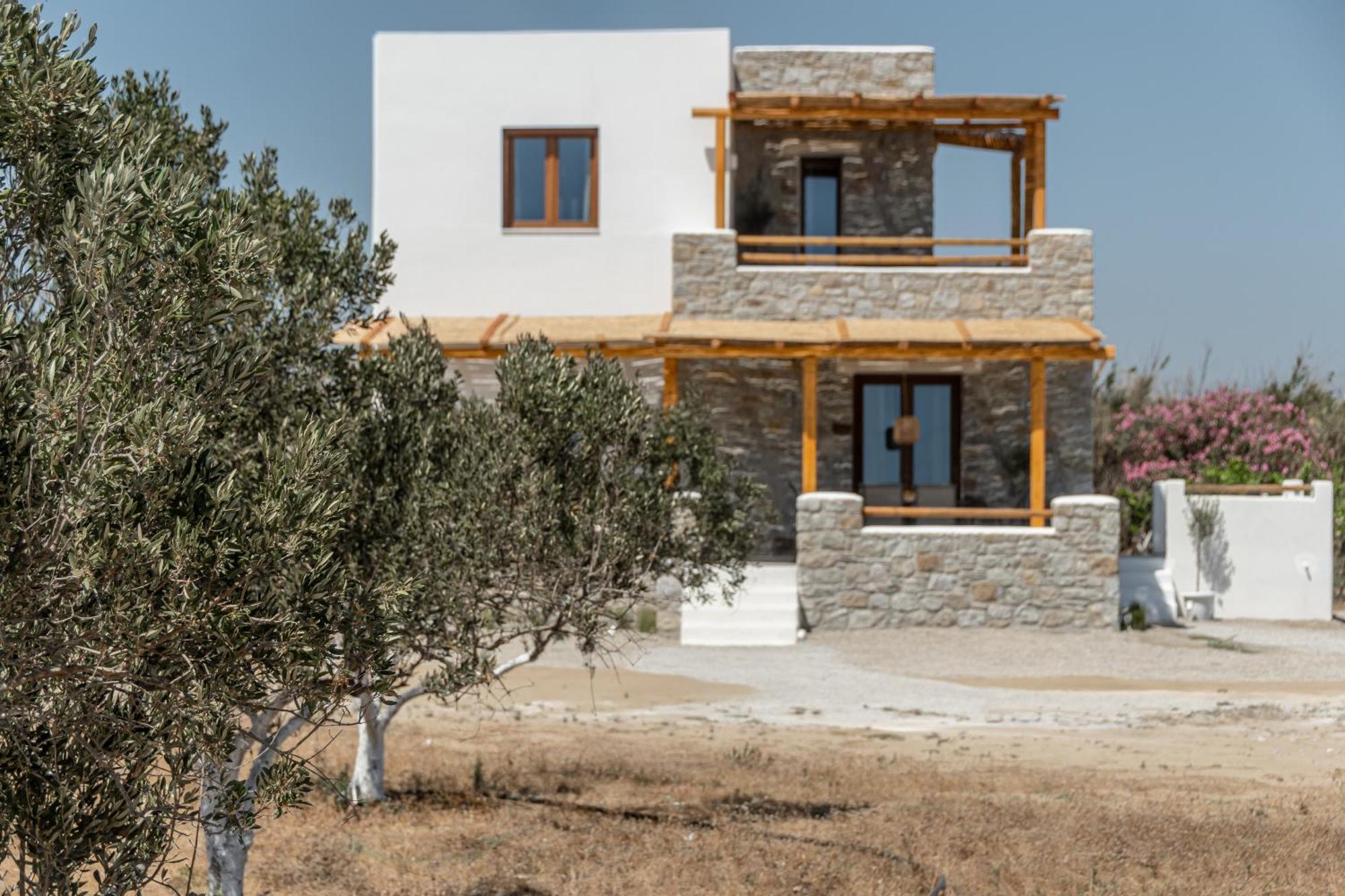 Naxos Beachwalk Villa Plaka Maragkas エクステリア 写真