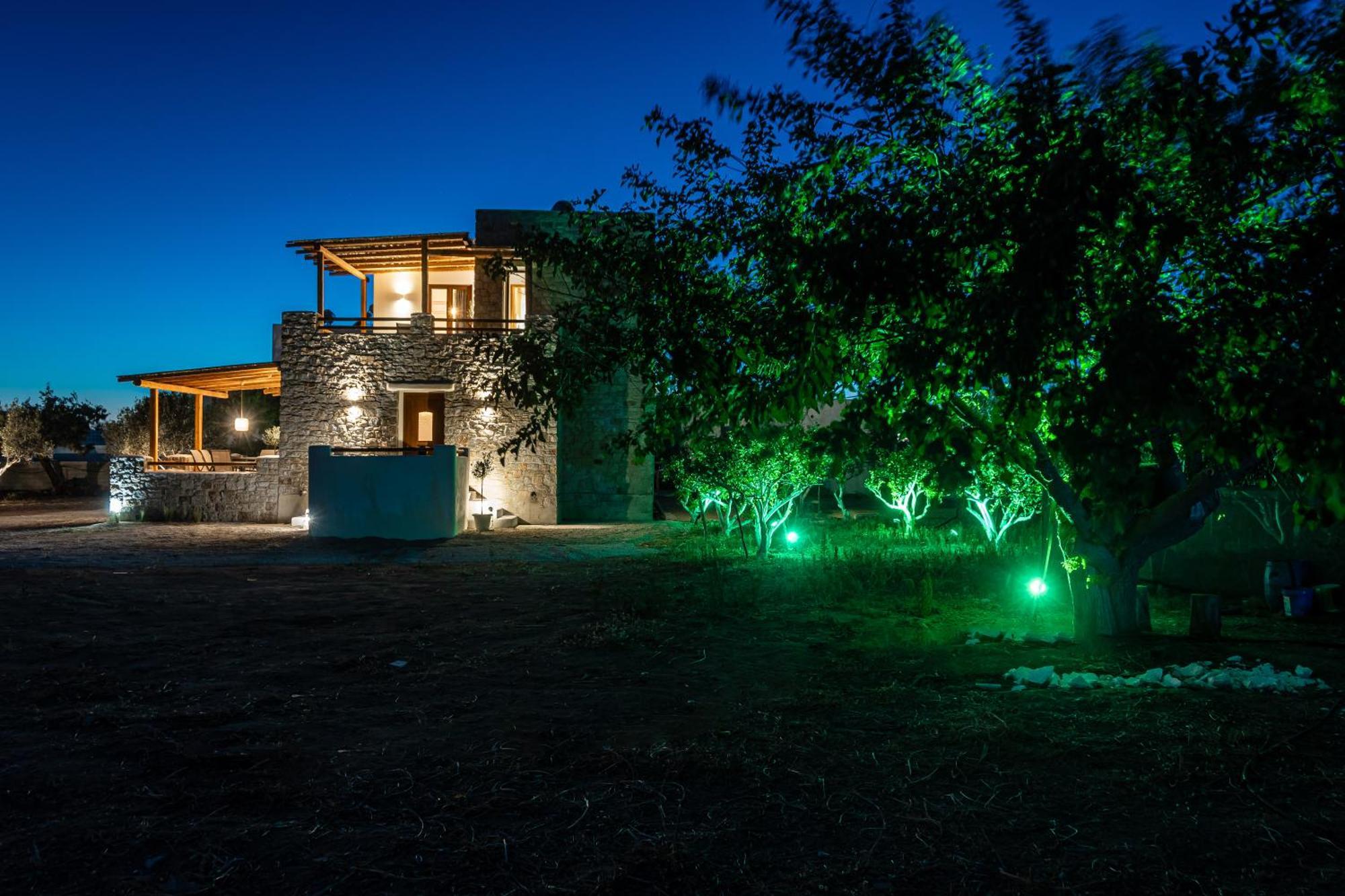 Naxos Beachwalk Villa Plaka Maragkas エクステリア 写真