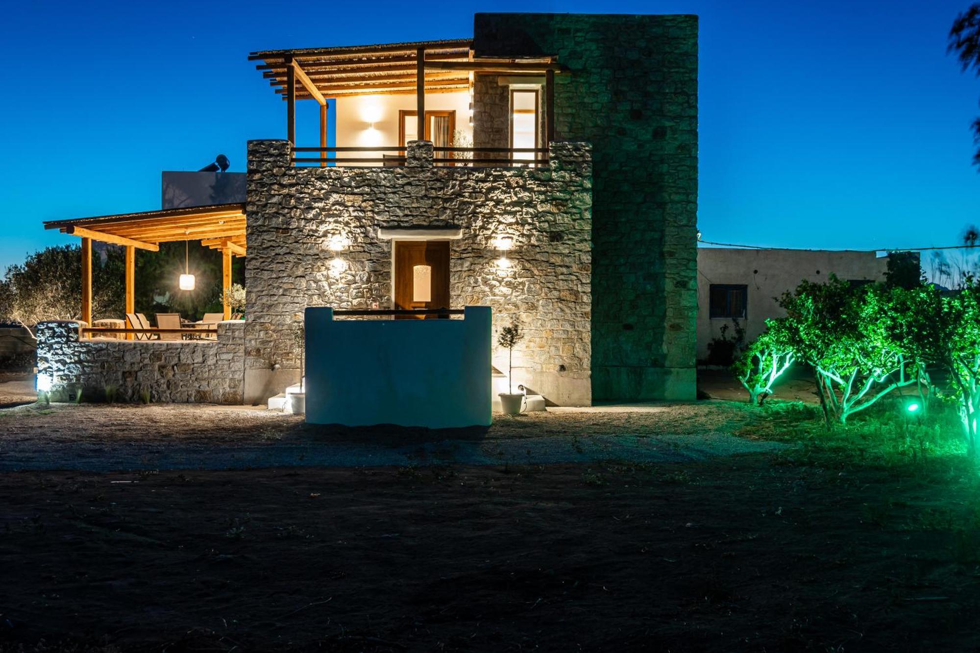 Naxos Beachwalk Villa Plaka Maragkas エクステリア 写真