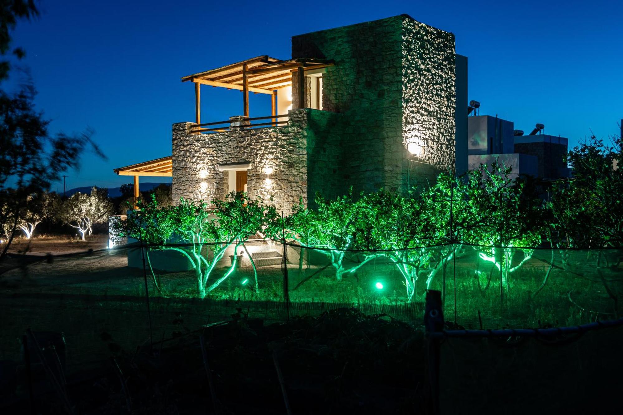 Naxos Beachwalk Villa Plaka Maragkas エクステリア 写真