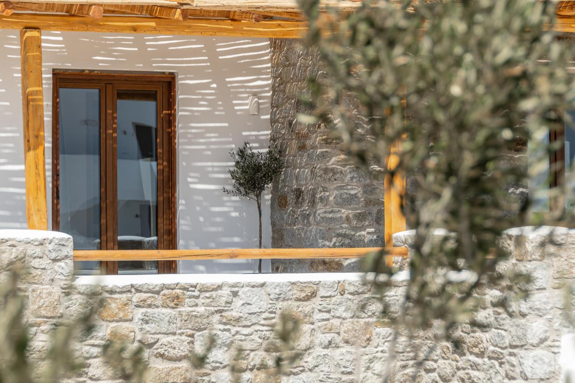 Naxos Beachwalk Villa Plaka Maragkas エクステリア 写真