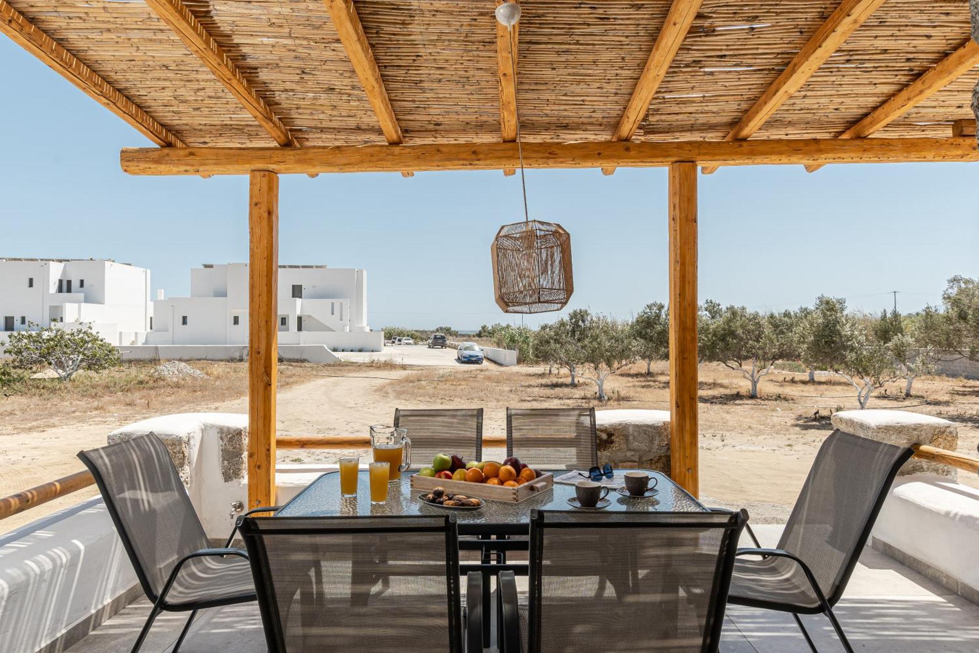 Naxos Beachwalk Villa Plaka Maragkas エクステリア 写真