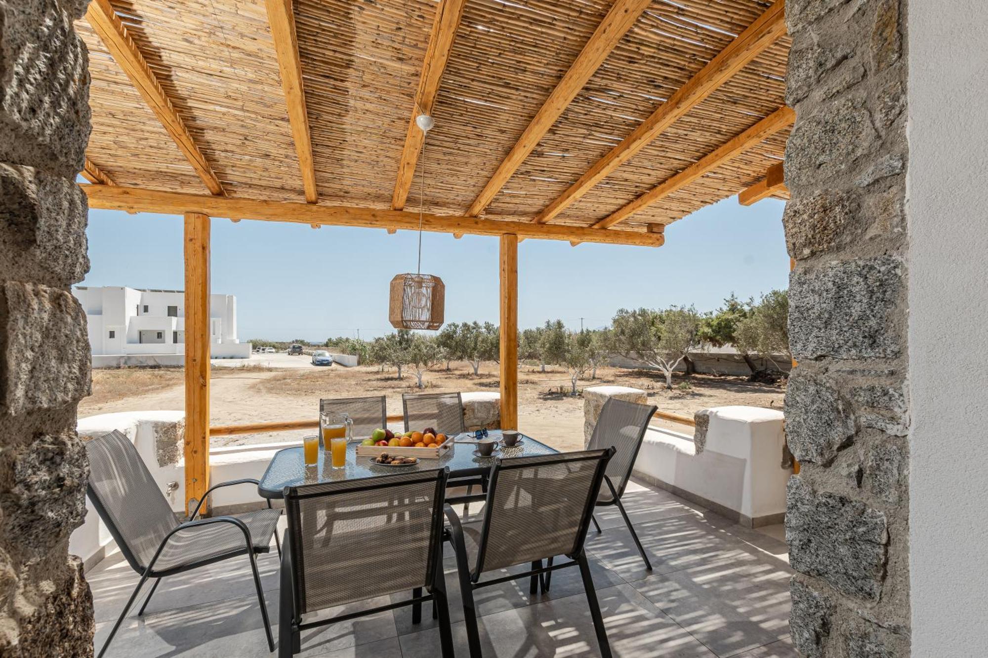 Naxos Beachwalk Villa Plaka Maragkas エクステリア 写真