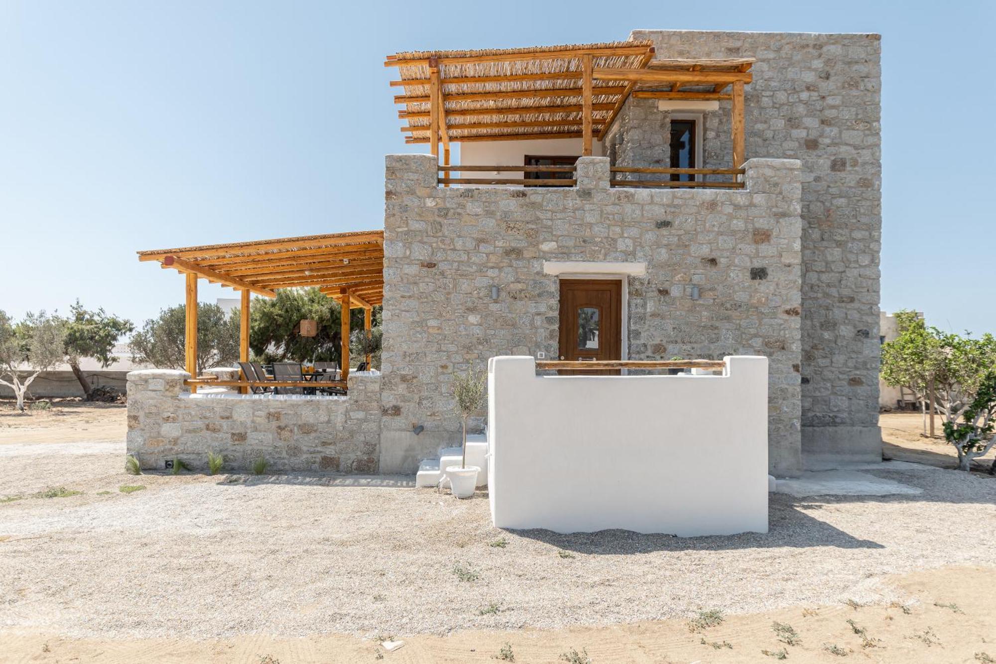 Naxos Beachwalk Villa Plaka Maragkas エクステリア 写真
