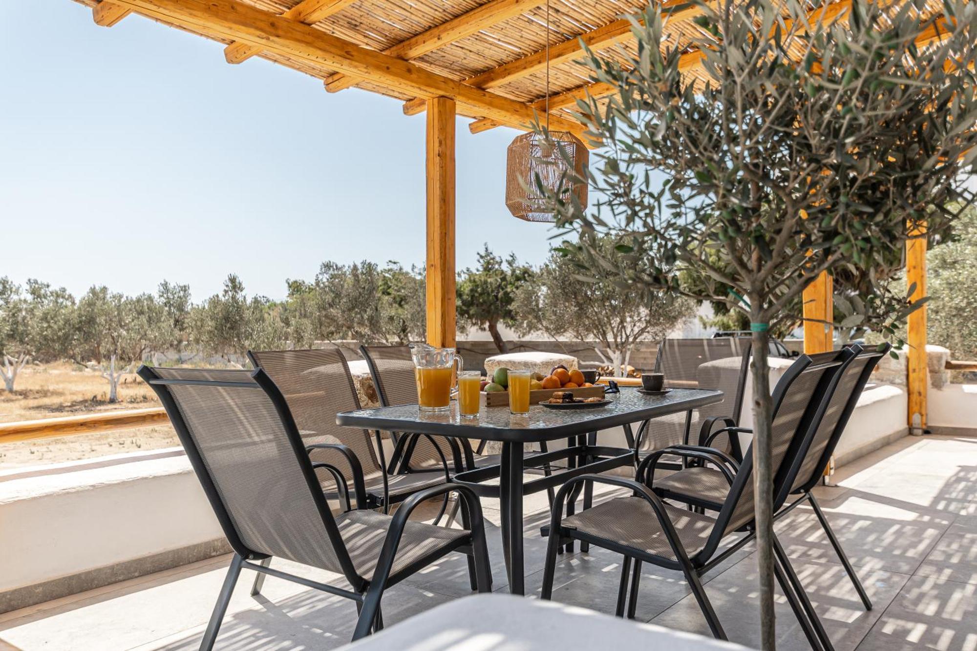 Naxos Beachwalk Villa Plaka Maragkas エクステリア 写真
