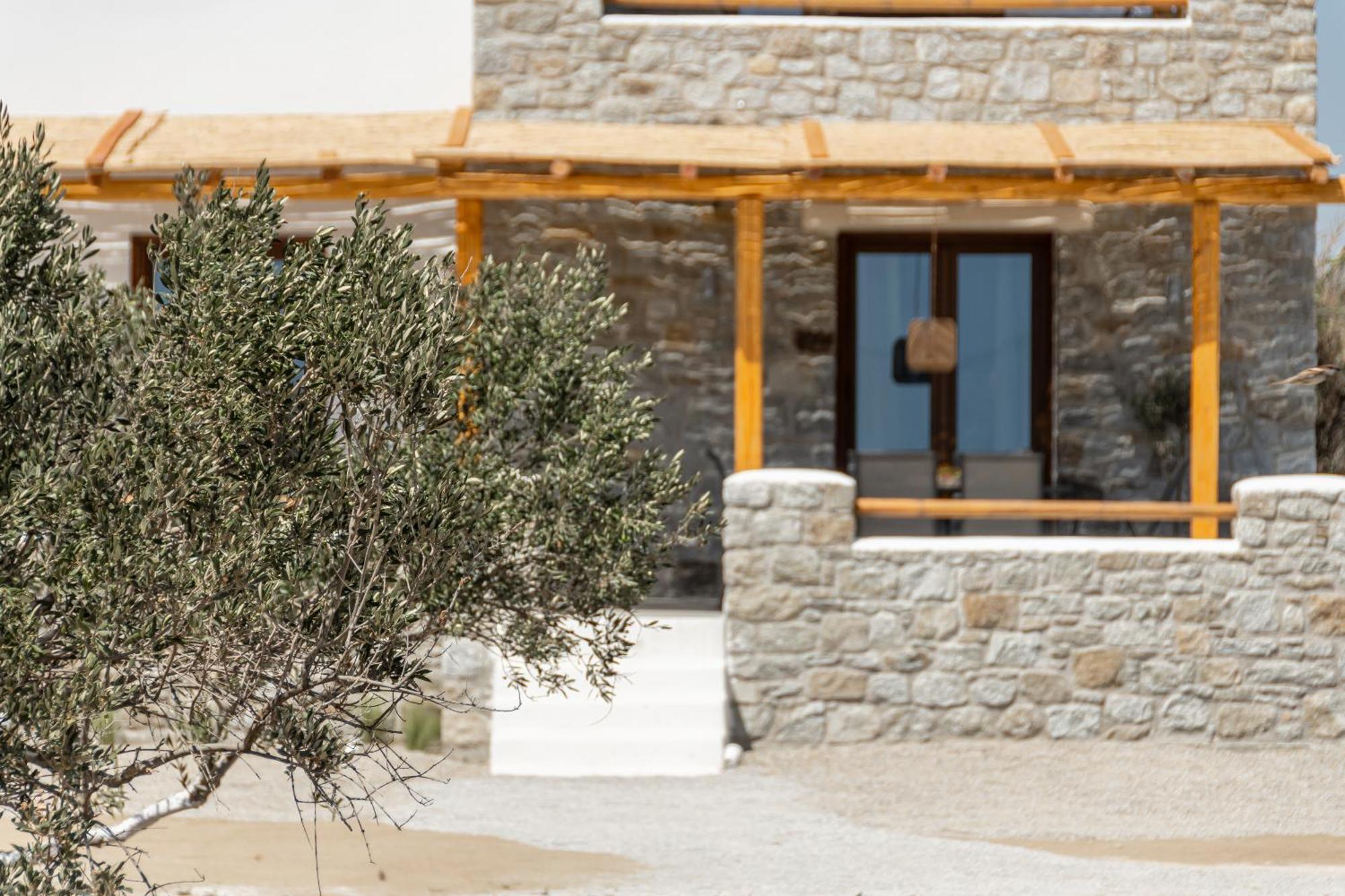 Naxos Beachwalk Villa Plaka Maragkas エクステリア 写真