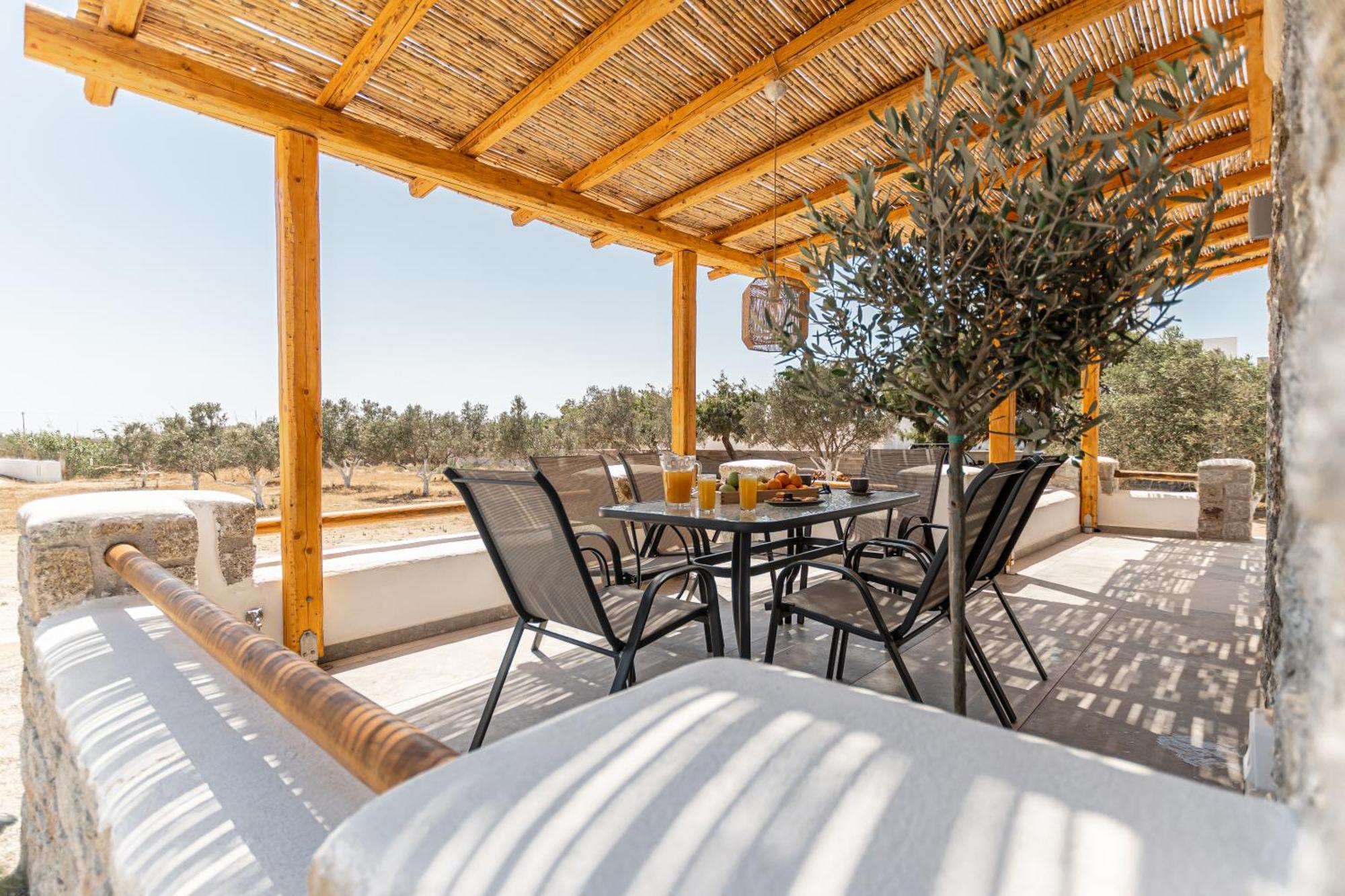 Naxos Beachwalk Villa Plaka Maragkas エクステリア 写真