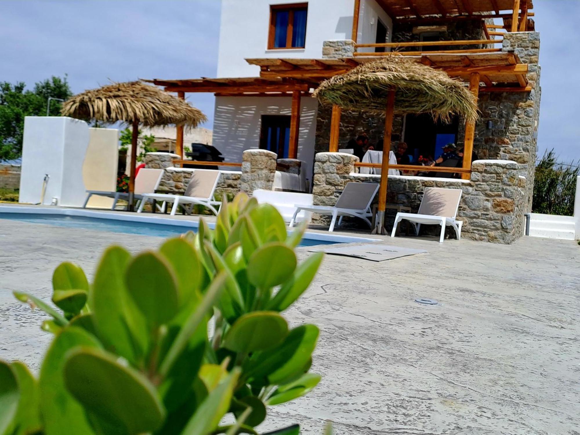 Naxos Beachwalk Villa Plaka Maragkas エクステリア 写真